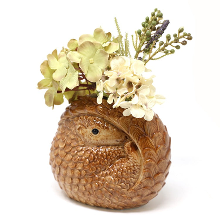 【Quail Ceramics】Pangolin Flower Vase