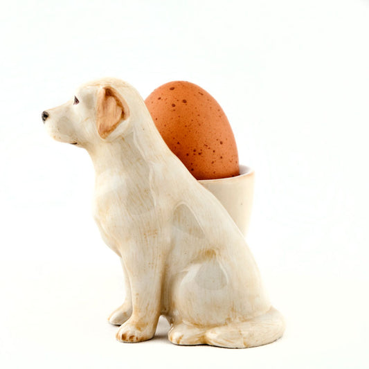 【Quail Ceramics】Labrador (Gold) with Egg Cup