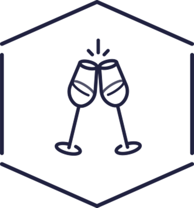 グラスのアイコン