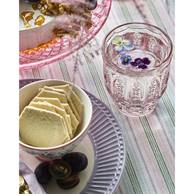Green Gate】Plate -ALICE (Lavender)- [23cm] – フォレスト