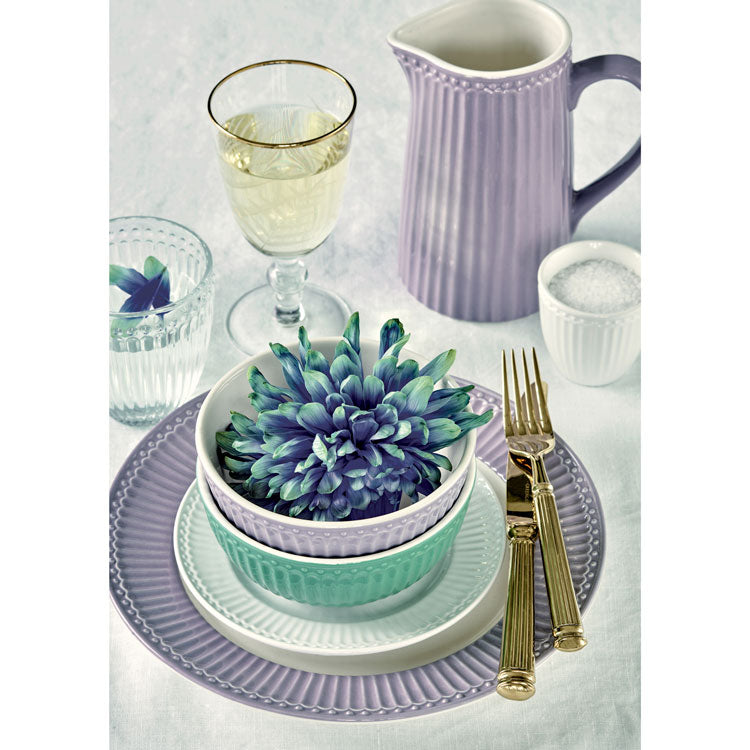 Green Gate】Plate -ALICE (Lavender)- [23cm] – フォレスト